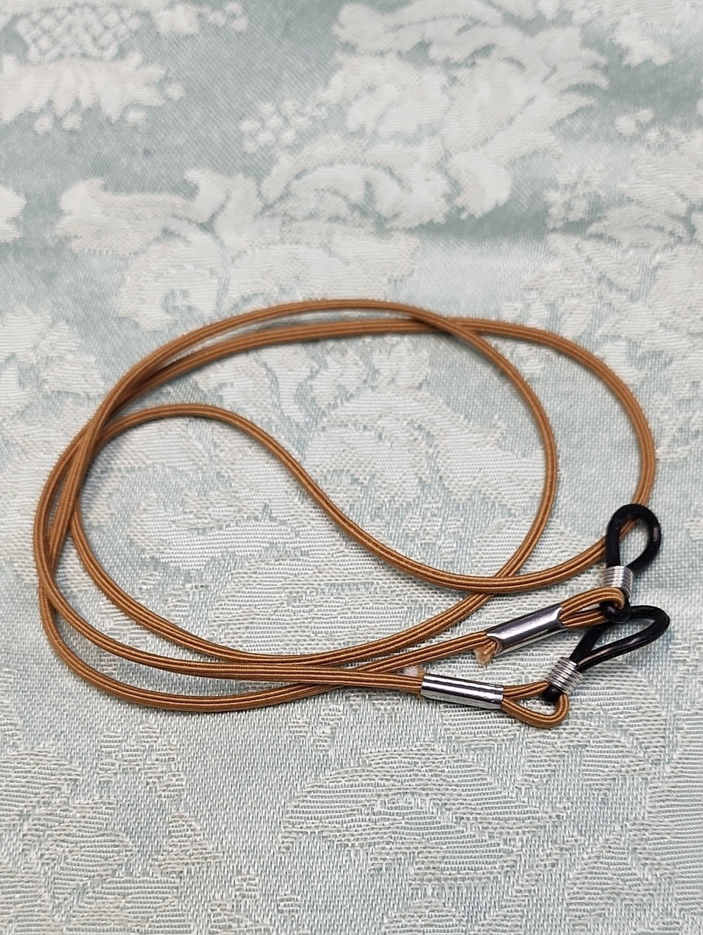 Light Brown Elastic  Eyeglass Cord Strap - Women's Accessories!